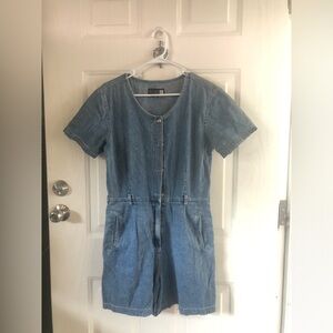 Vintage Gloria Vanderbilt Denim Romper